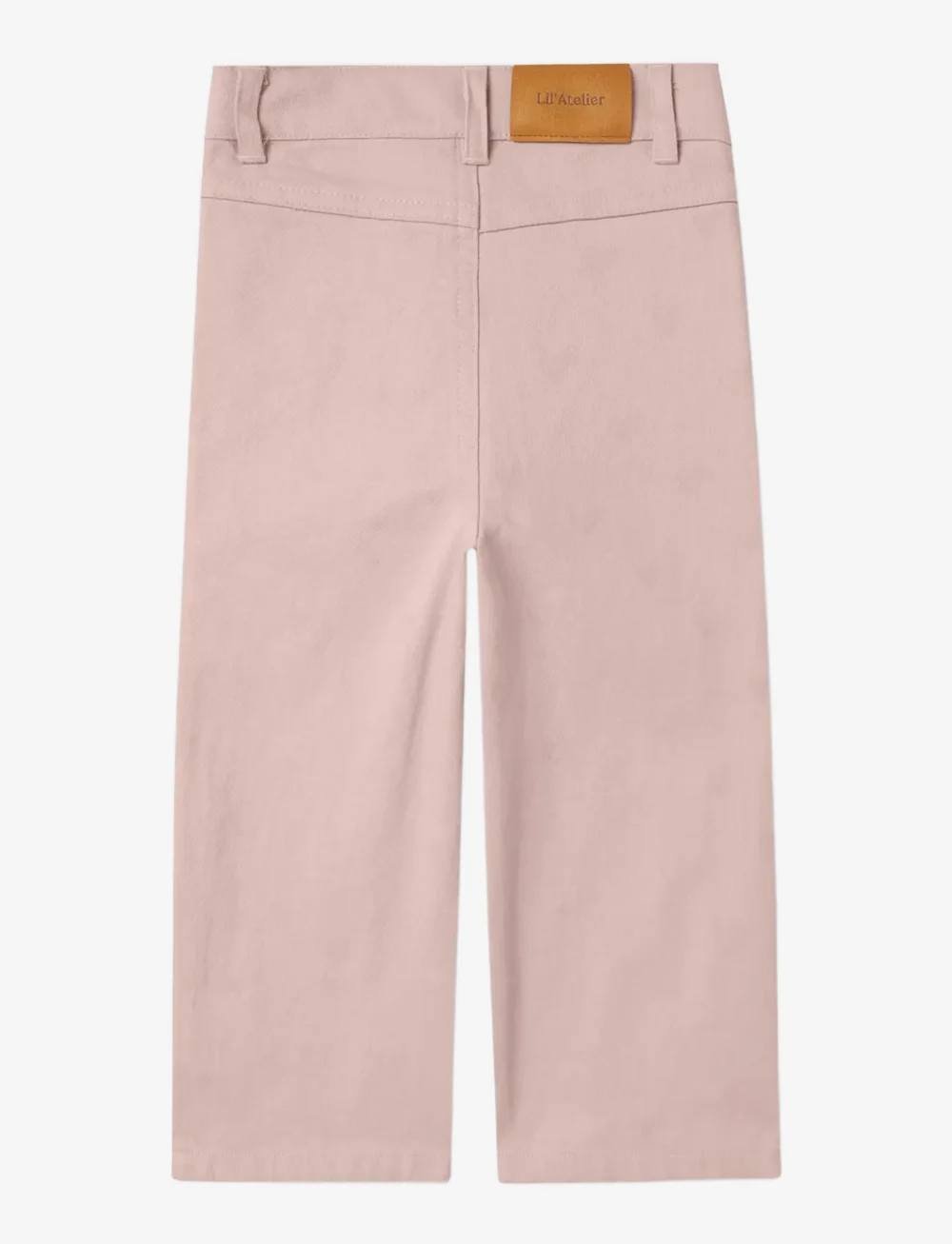 Lil'Atelier - NMFLAMINA WIDE TWI PANT 4018-CK LIL - hosen mit weitem bein - misty rose - 1