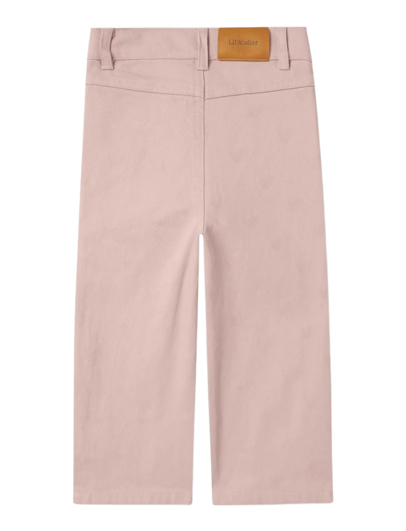 Lil'Atelier - NMFLAMINA WIDE TWI PANT 4018-CK LIL - hosen mit weitem bein - misty rose - 1