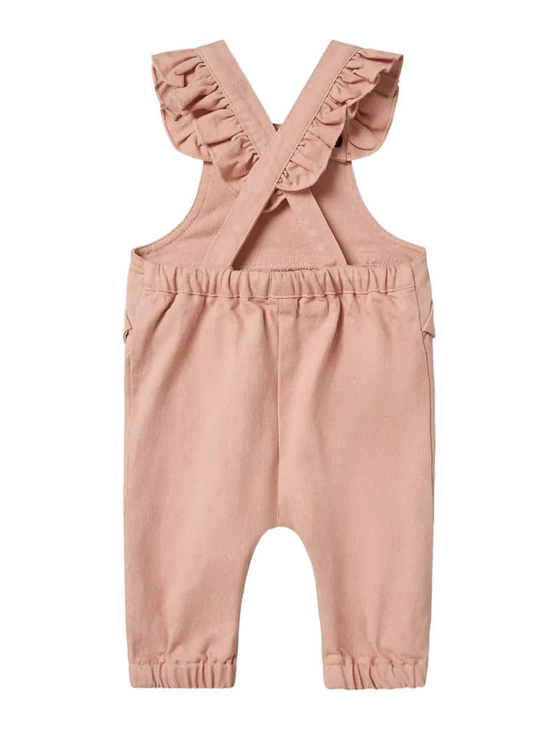 Lil'Atelier - NBFLAMINA LOOSE TWI OVERALL 4018-CK LIL - hängselbyxor - misty rose - 2