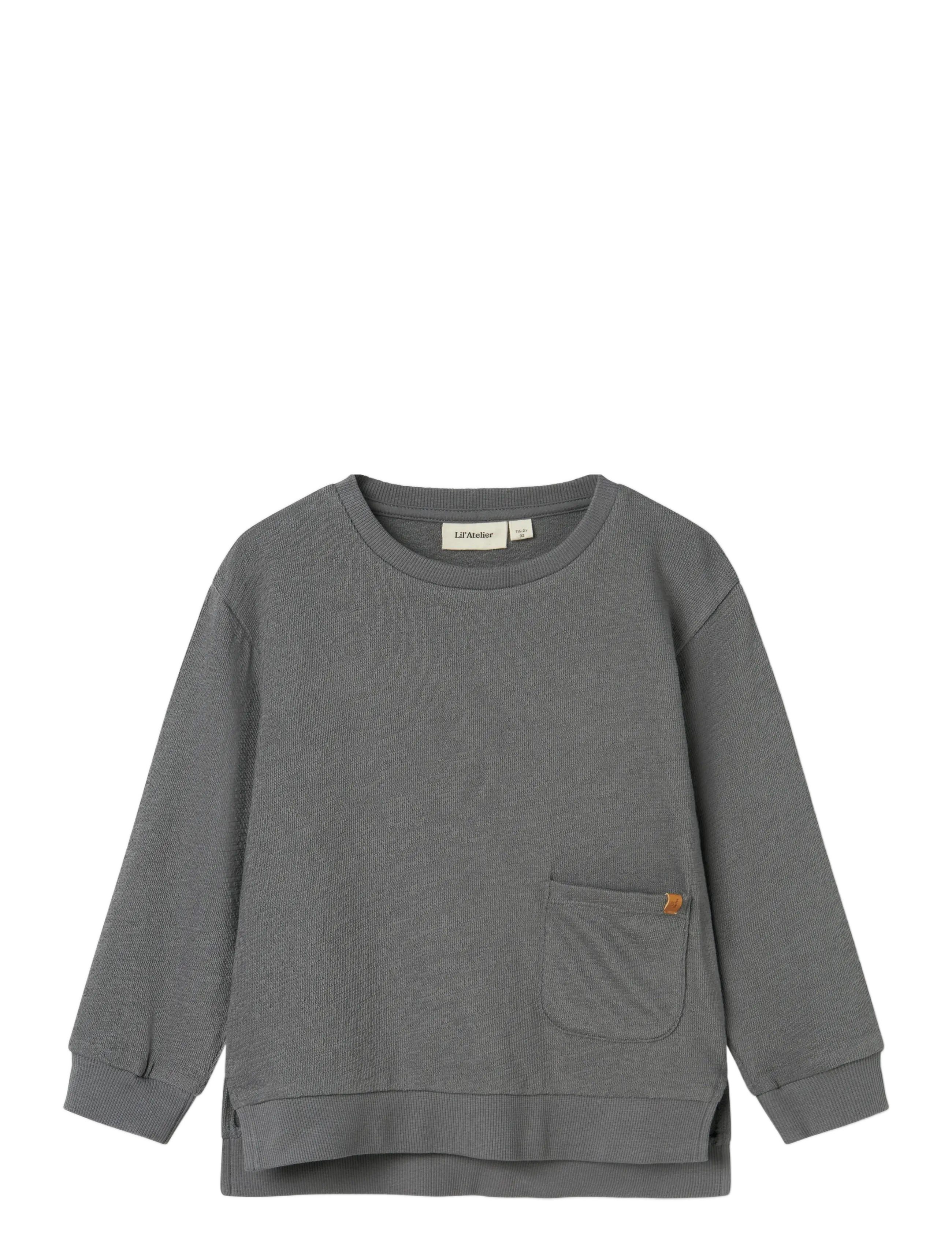 Lil'Atelier NMMDIAS LS LUK SWEAT LIL - App deal - POPPY SEED / grey