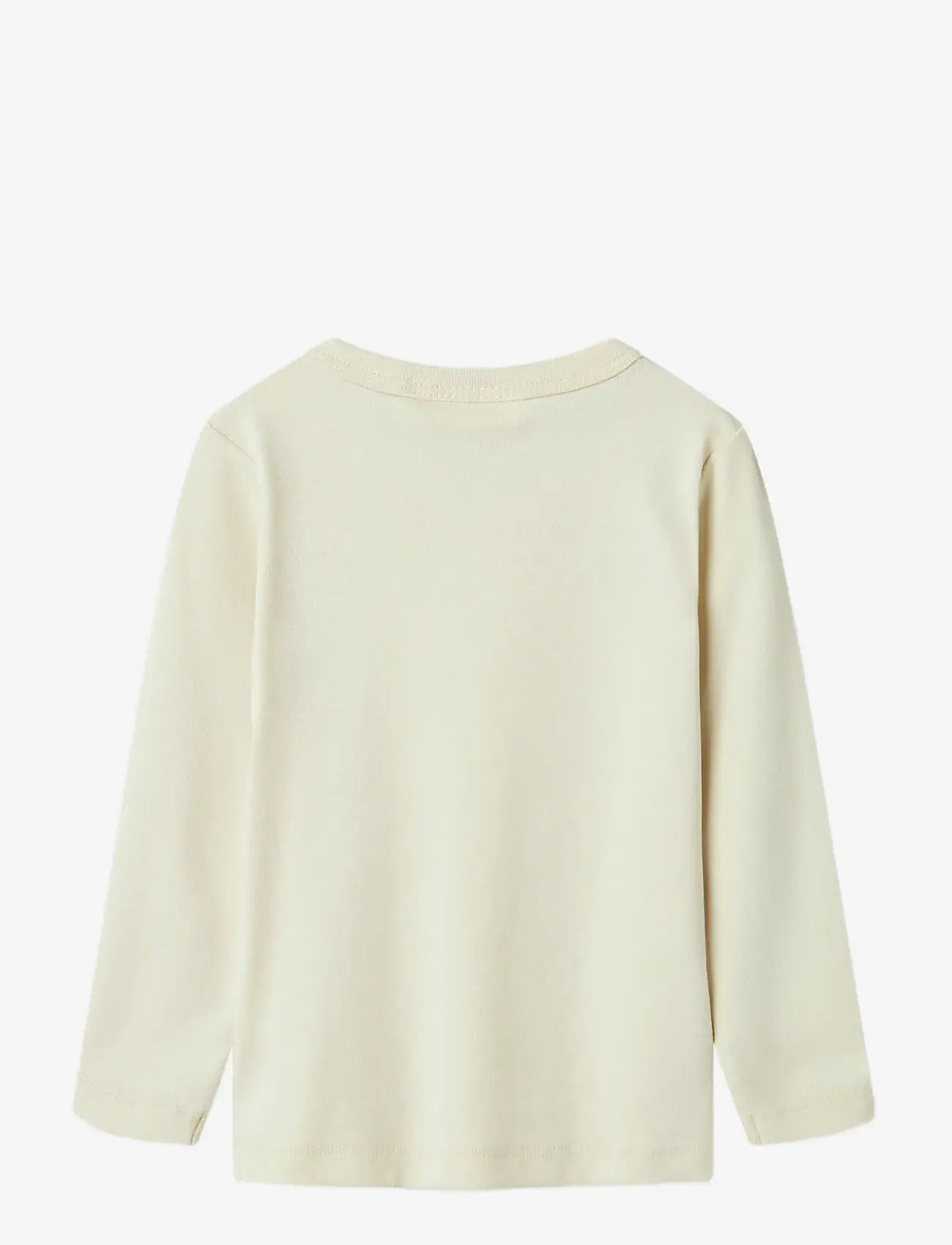 Lil'Atelier - NMMGAYO SAR LS SLIM TOP LIL - pikkade varrukatega t-särgid - turtledove - 1