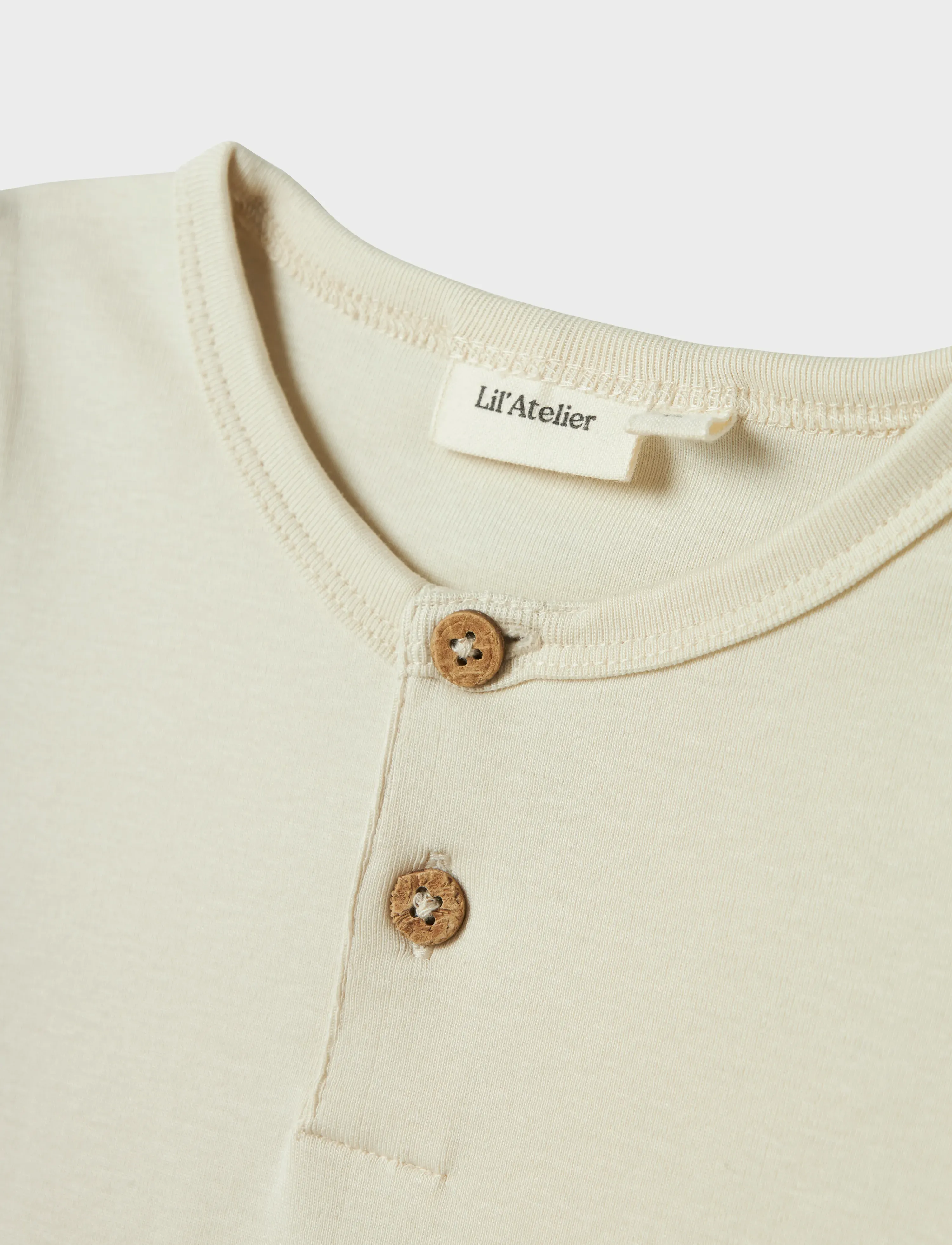 Lil'Atelier - NMMGAYO SAR LS SLIM TOP LIL - turtledove - 4