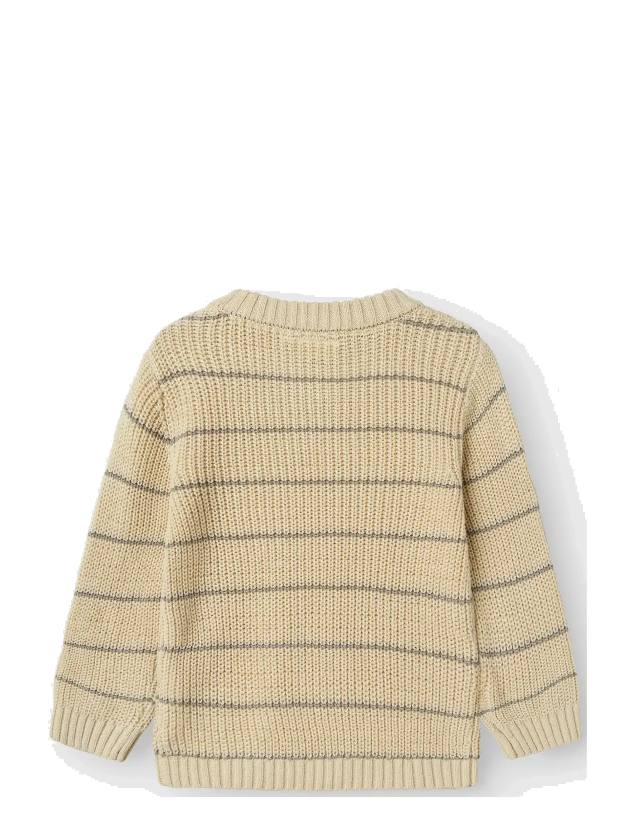 Lil'Atelier - NMMEMLEN LS KNIT STRIPES LIL - turtledove - 2