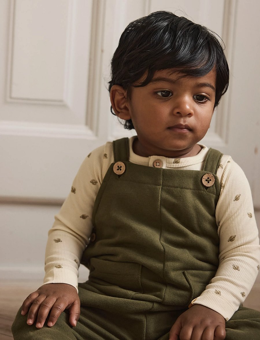 Lil'Atelier - NBMLAVO ENO LS SLIM BODY LIL - langärmelige bodys - turtledove - 2