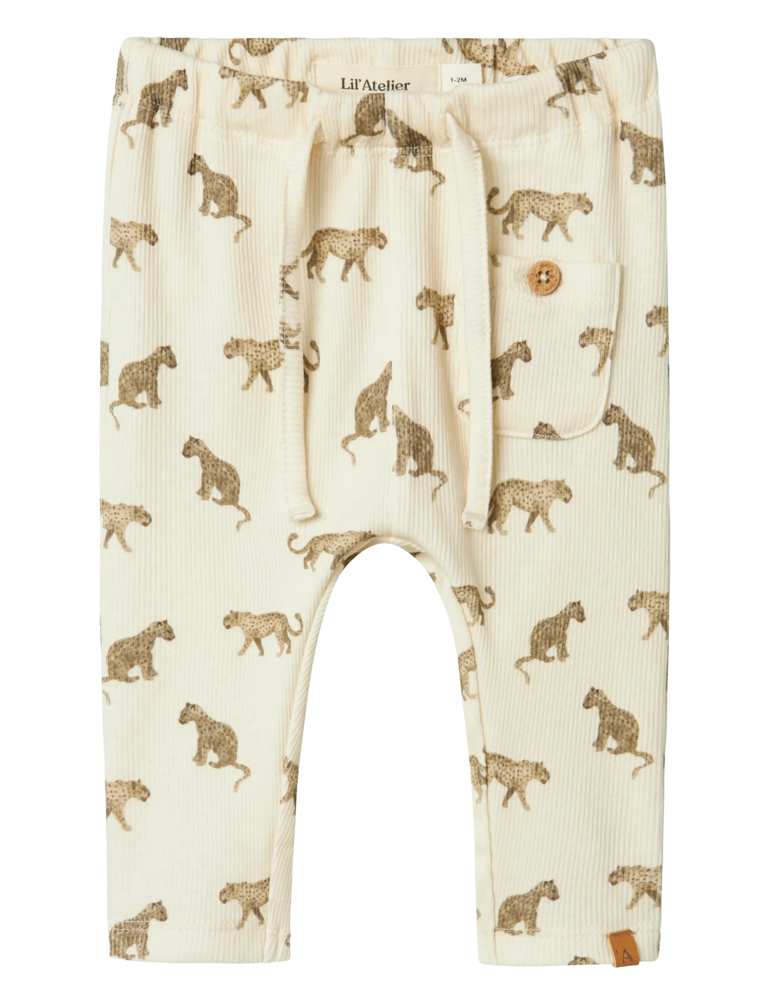 Lil'Atelier NBMLAVO ELF LOOSE PANT LIL - Neuheiten - TURTLEDOVE / cream