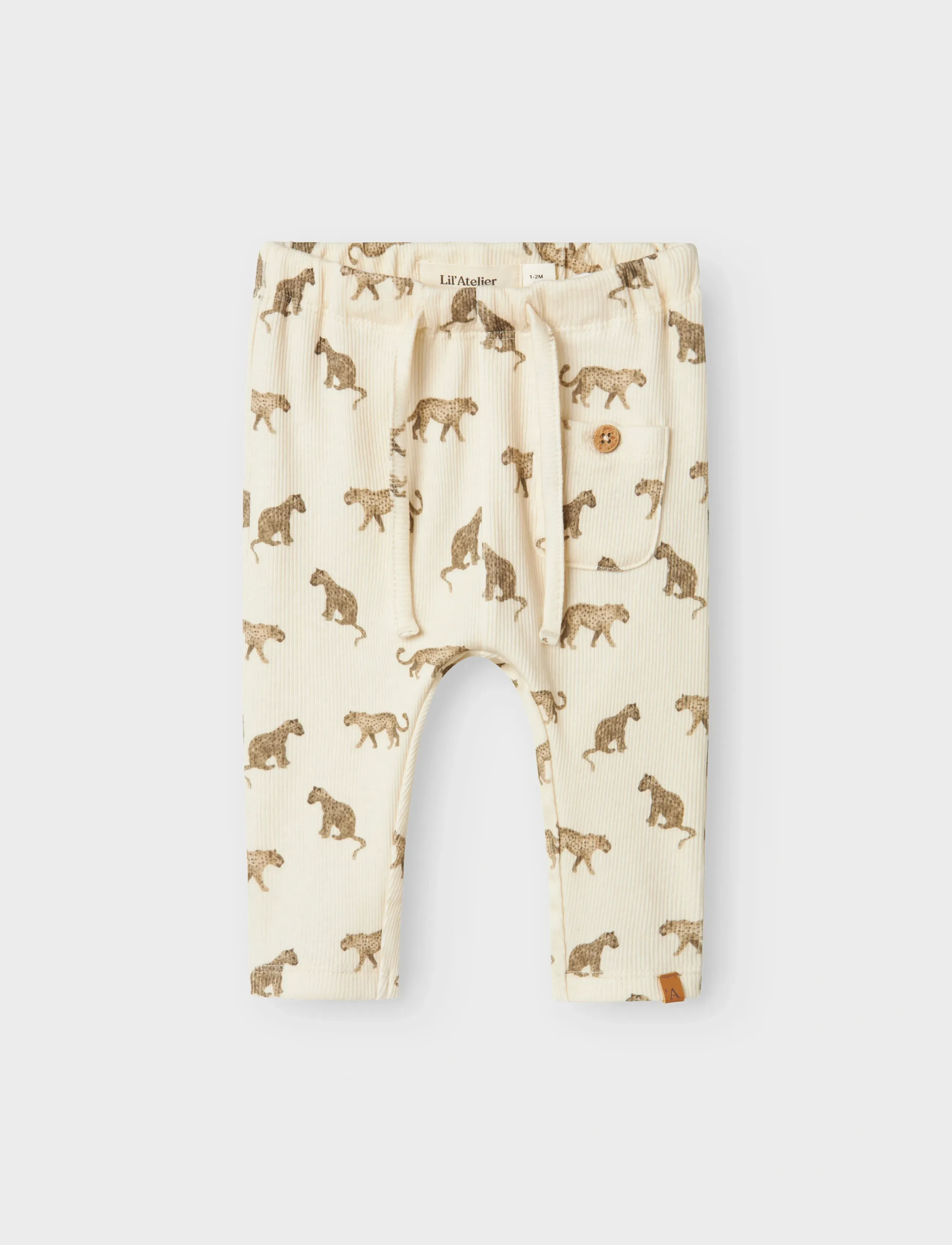 Lil'Atelier - NBMLAVO ELF LOOSE PANT LIL - turtledove - 3