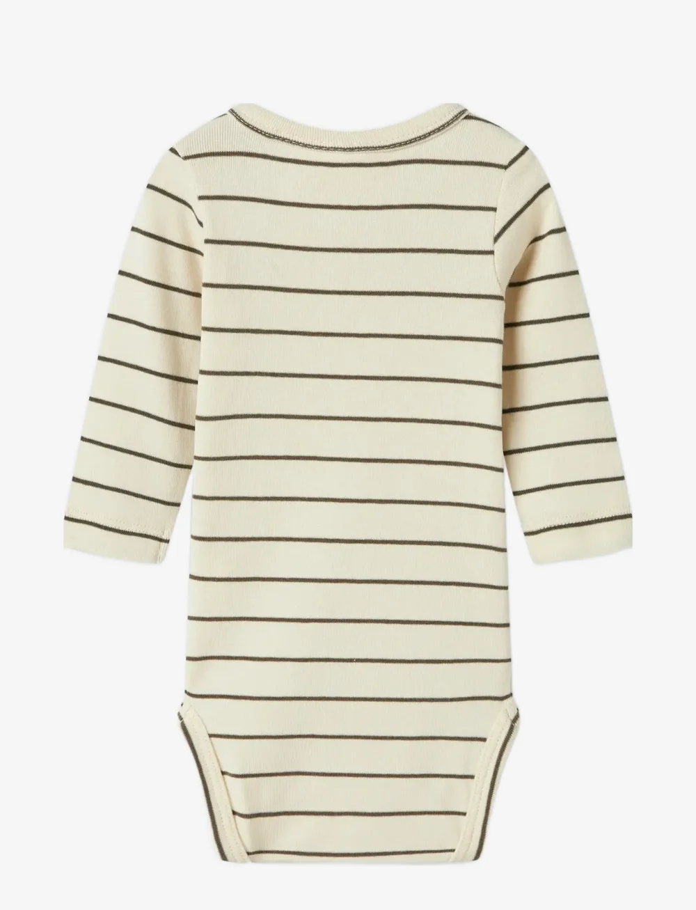 Lil'Atelier - NBMGEO LIM LS SLIM BODY LIL - pikkade varrukatega bodid - turtledove - 1