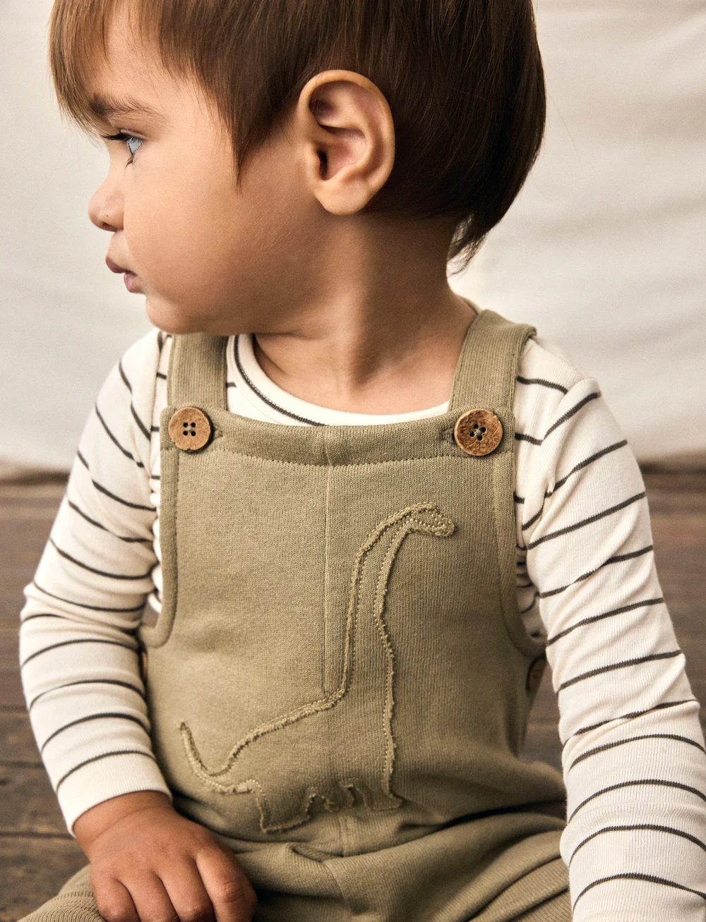 Lil'Atelier - NBMGEO LIM LS SLIM BODY LIL - pikkade varrukatega bodid - turtledove - 3