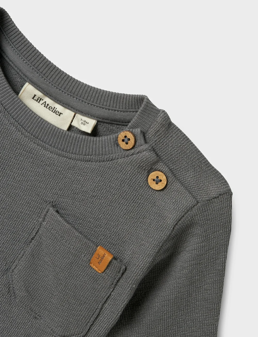 Lil'Atelier - NBMDIAS LUM LS SWEAT LIL - sweatshirts - poppy seed - 2