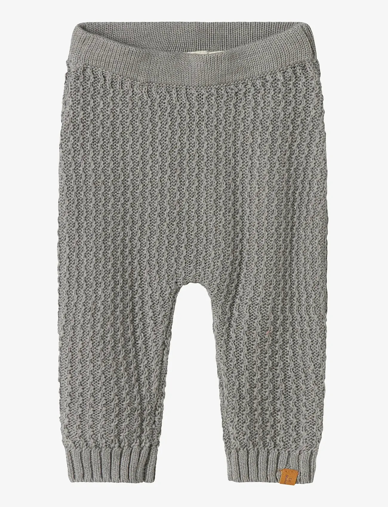 Lil'Atelier - NBMKANTO KNIT PANT LIL - ultimate grey - 1