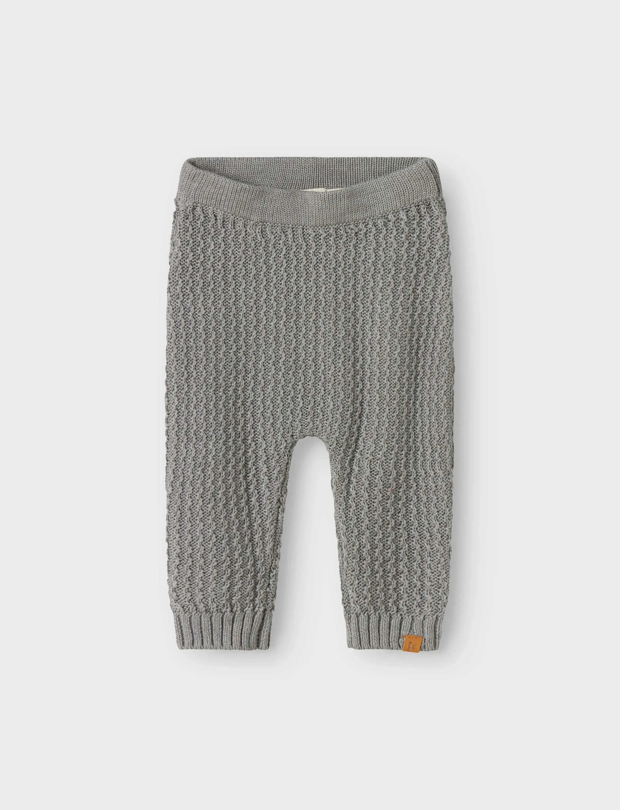 Lil'Atelier NBMKANTO KNIT PANT LIL - Beebipüksid - ULTIMATE GREY / grey