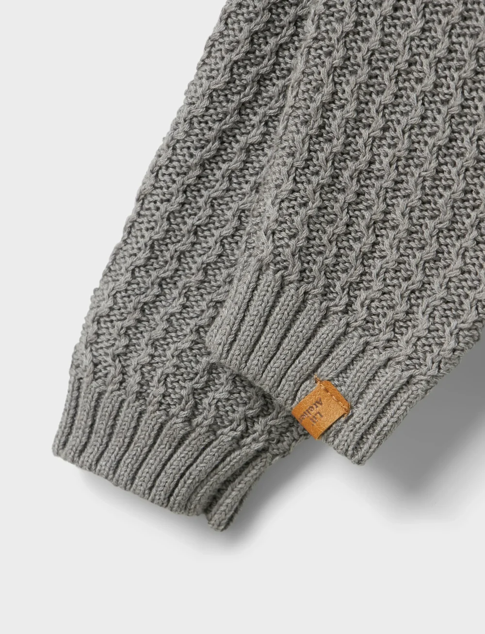 Lil'Atelier - NBMKANTO KNIT PANT LIL - babyhosen - ultimate grey - 3
