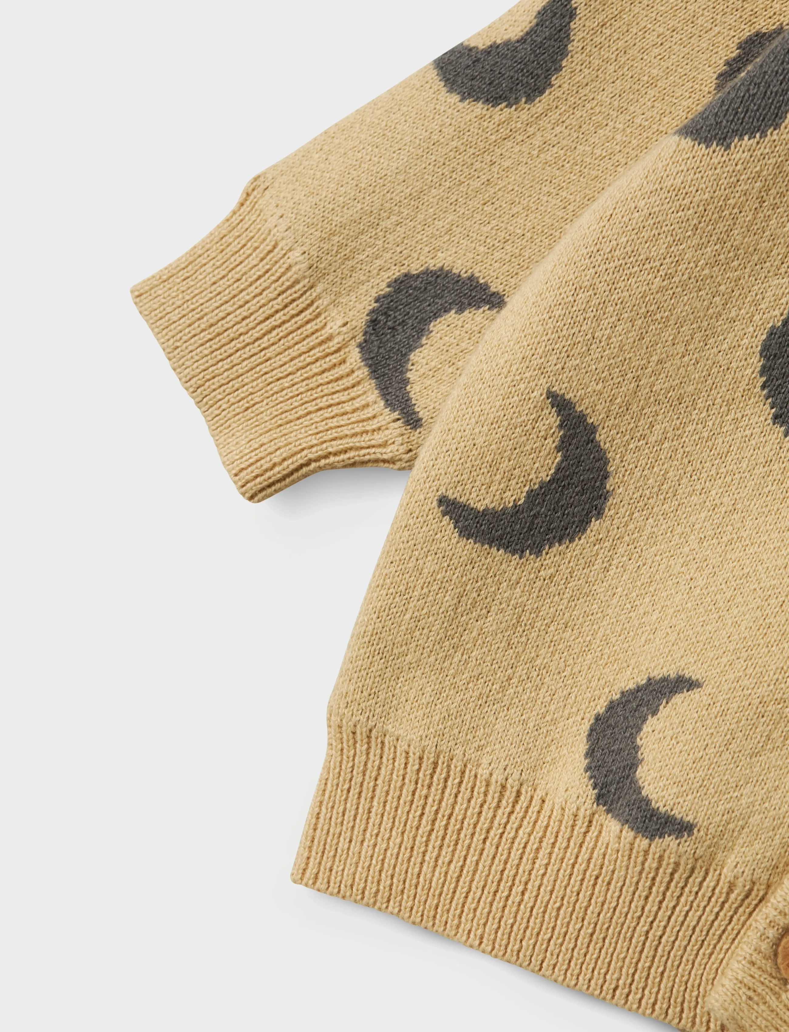 Lil'Atelier NBMLULIO KNIT CARD LIL - Koftor - MOJAVE DESERT / beige