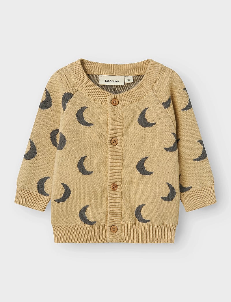 Lil'Atelier - NBMLULIO KNIT CARD LIL - koftor - mojave desert - 3