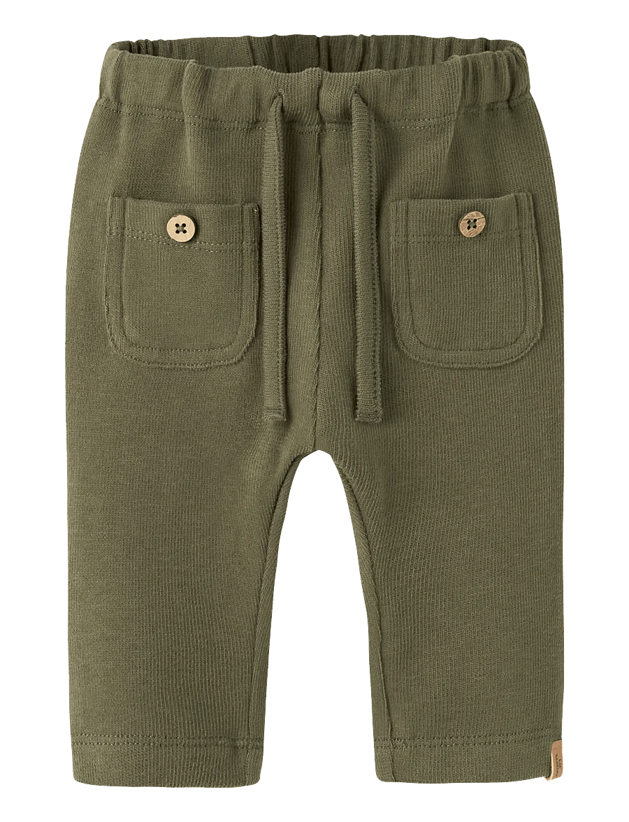 Lil'Atelier - NBMLUNO PANT LIL - jogginghosen - winter moss - 0