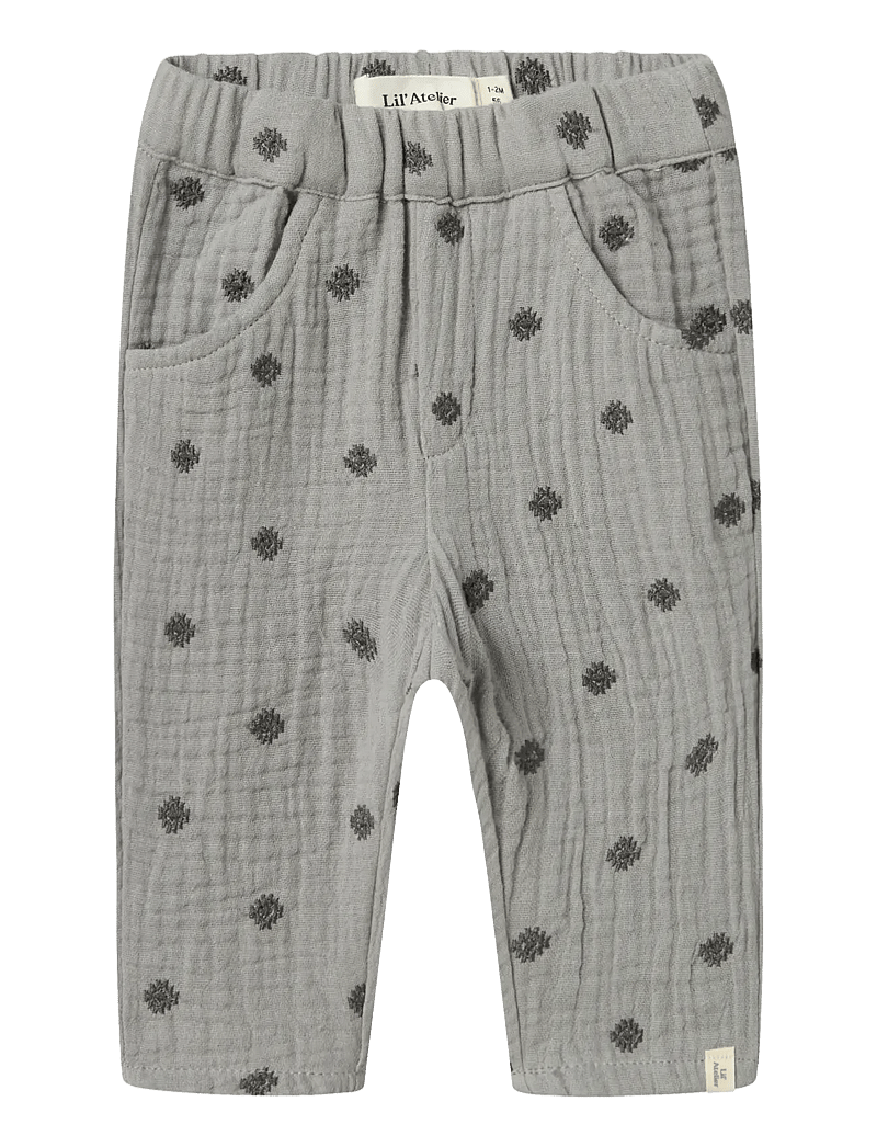 Lil'Atelier - NBMKOALA LOOSE PANT LIL - vauvojen housut - ultimate grey - 1