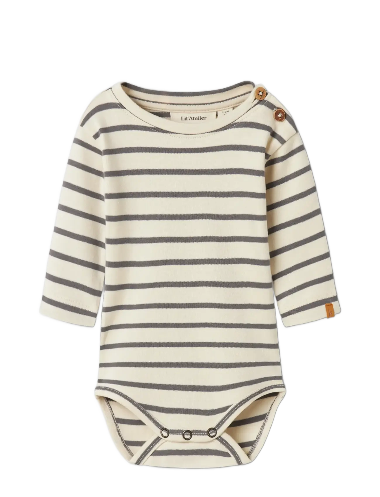Lil'Atelier - NBMLIMIA LS BODY LIL - turtledove - 3