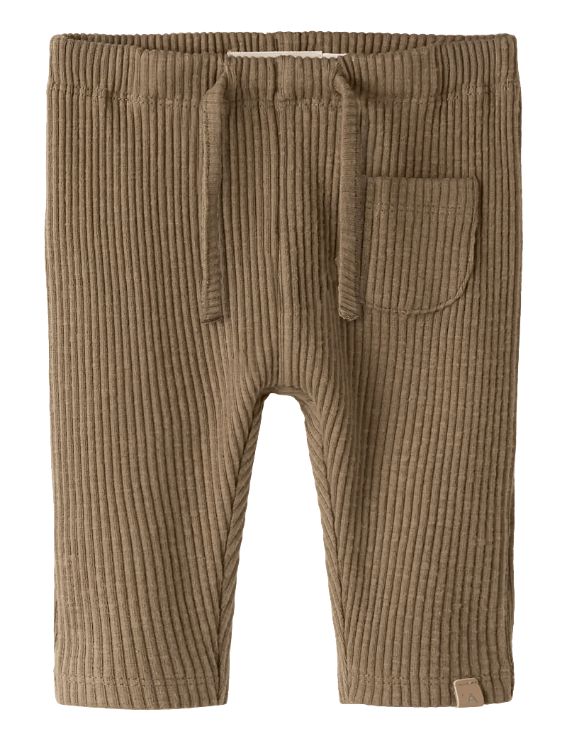 Lil'Atelier - NBMRAJO MAN LOOSE PANT LIL - kelnytės kūdikiams - kangaroo - 0