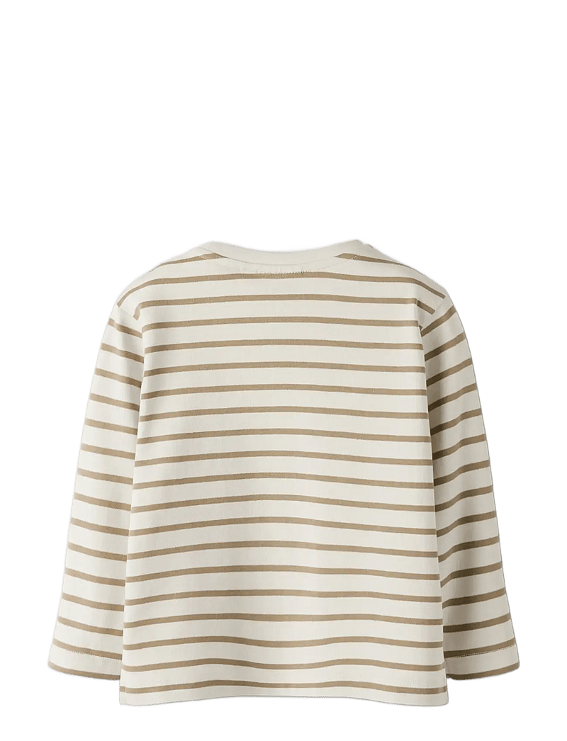 Lil'Atelier - NMMLIMIA LS LOOSE TOP LIL NOOS - langærmede t-shirts - turtledove - 2