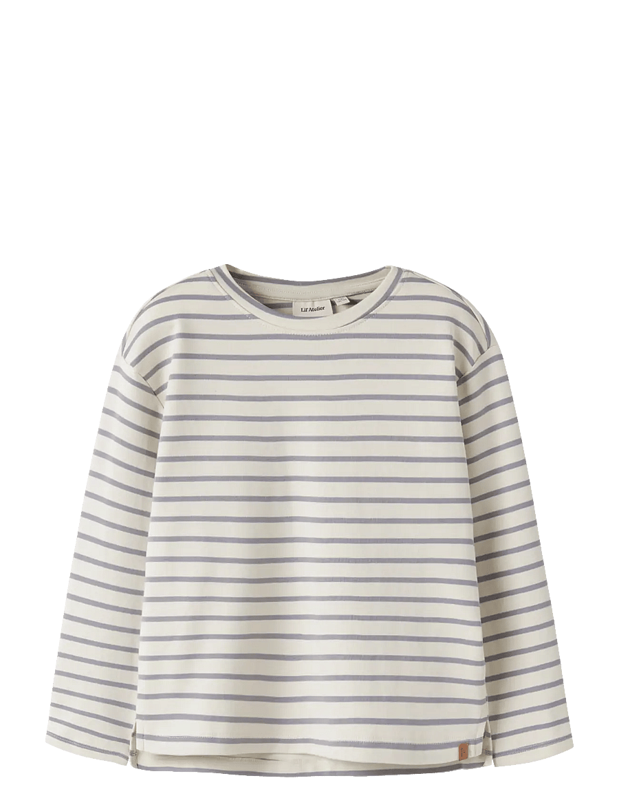 Lil'Atelier - NMMLIMIA LS LOOSE TOP LIL NOOS - langärmelig - turtledove - 0