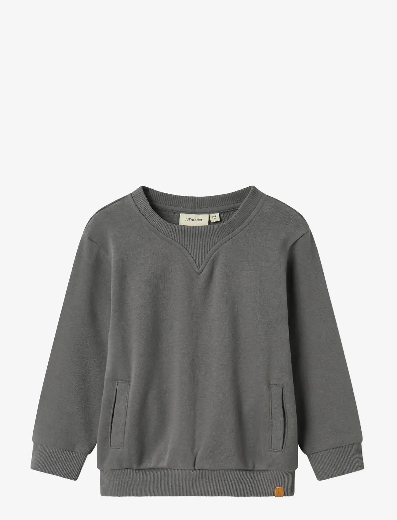 Lil'Atelier - NMMILONDON RAK LS LOOSE SWEAT LIL - dressipluusid - poppy seed - 0