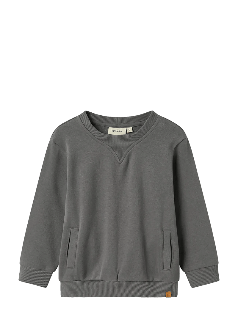 Lil'Atelier - NMMILONDON RAK LS LOOSE SWEAT LIL - dressipluusid - poppy seed - 0