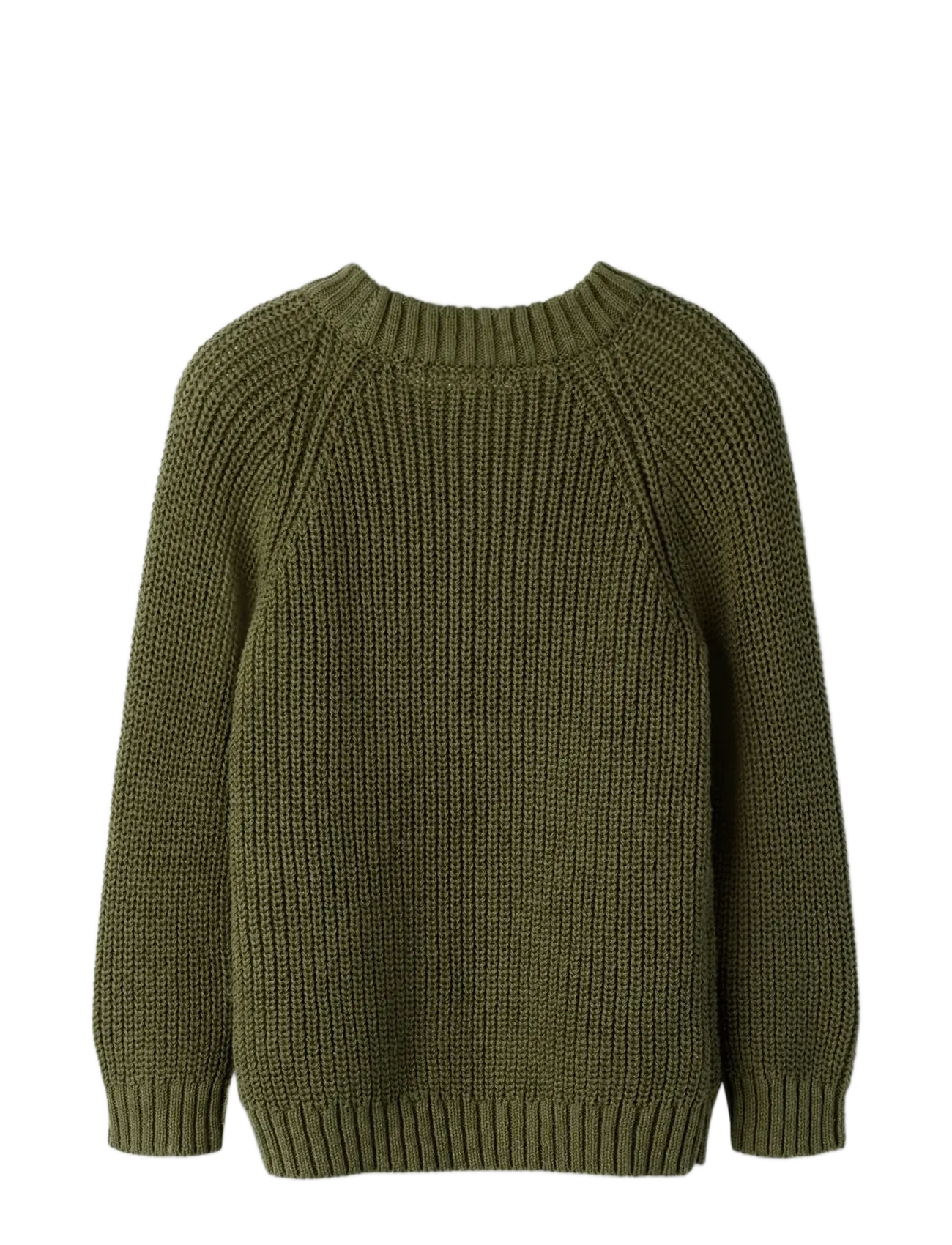 Lil'Atelier - NMMEMLEN EMB KNIT LIL - winter moss - 2