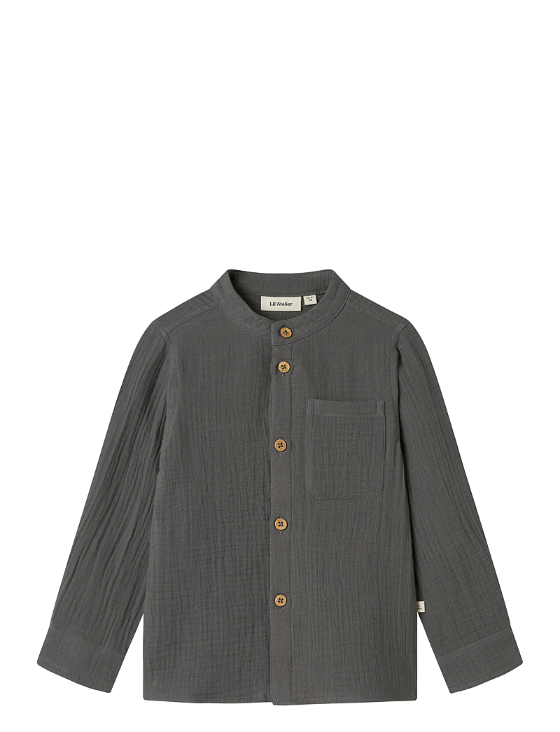 Lil'Atelier - NMMLOROS LS SHIRT LIL - kortærmede skjorter - poppy seed - 0