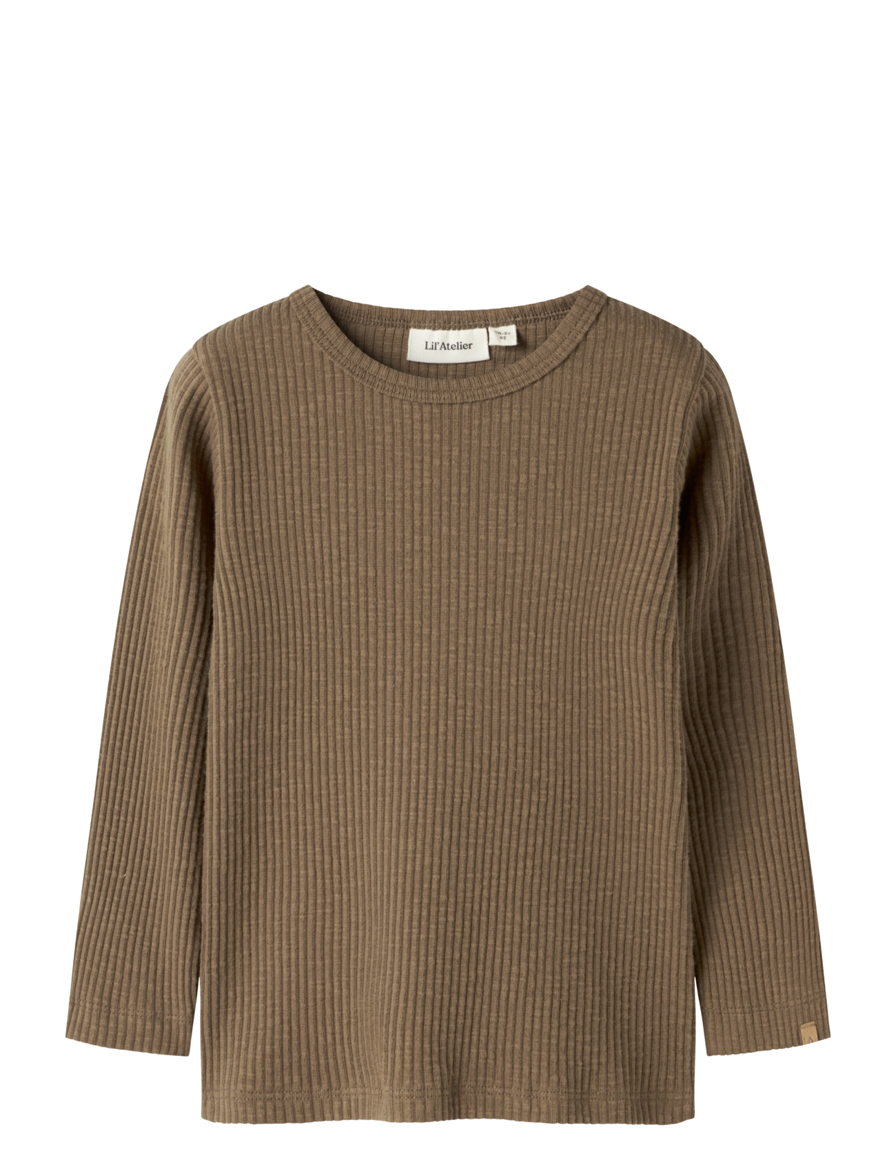 Lil'Atelier NMMRAJO MAK LS SLIM TOP LIL - Oberteile - KANGAROO / khaki/green