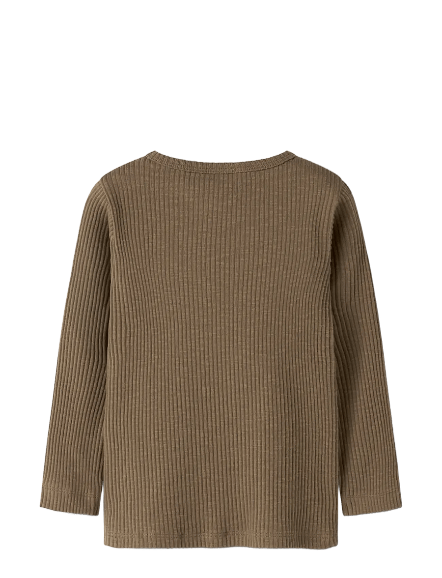 Lil'Atelier - NMMRAJO MAK LS SLIM TOP LIL - kangaroo - 1
