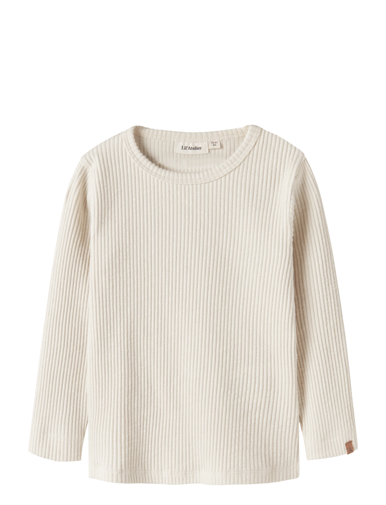 Lil'Atelier NMMRAJO MAK LS SLIM TOP LIL - Kleidung - TURTLEDOVE / cream