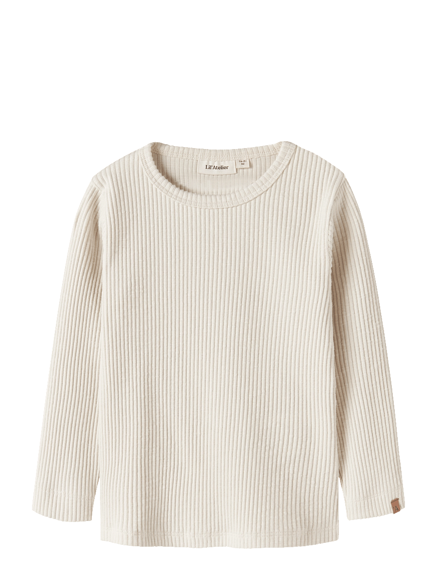 Lil'Atelier - NMMRAJO MAK LS SLIM TOP LIL - langärmelig - turtledove - 0
