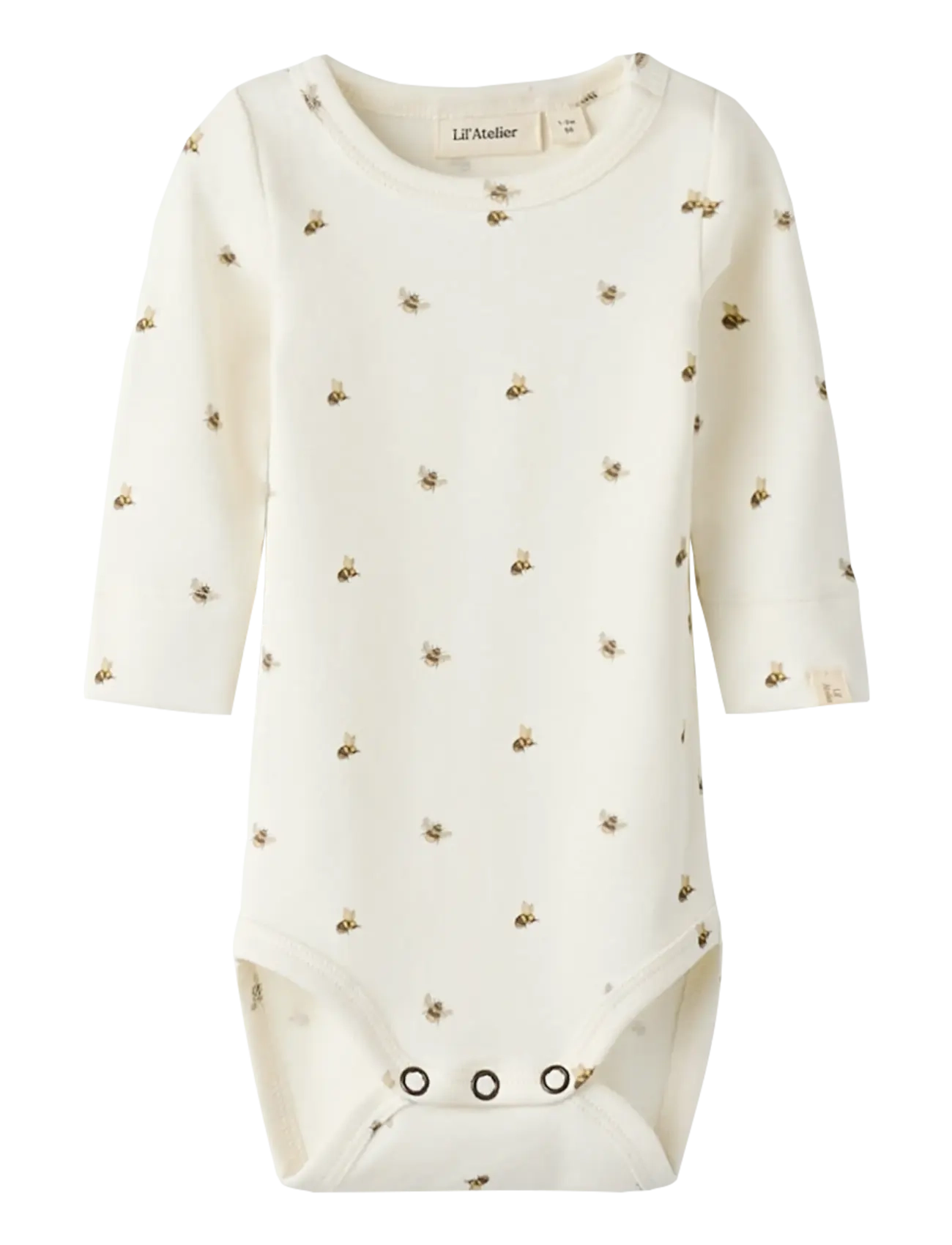 Lil'Atelier NBNGAYO GUS LS SLIM BODY LIL - Vintererbjudanden - COCONUT MILK / cream