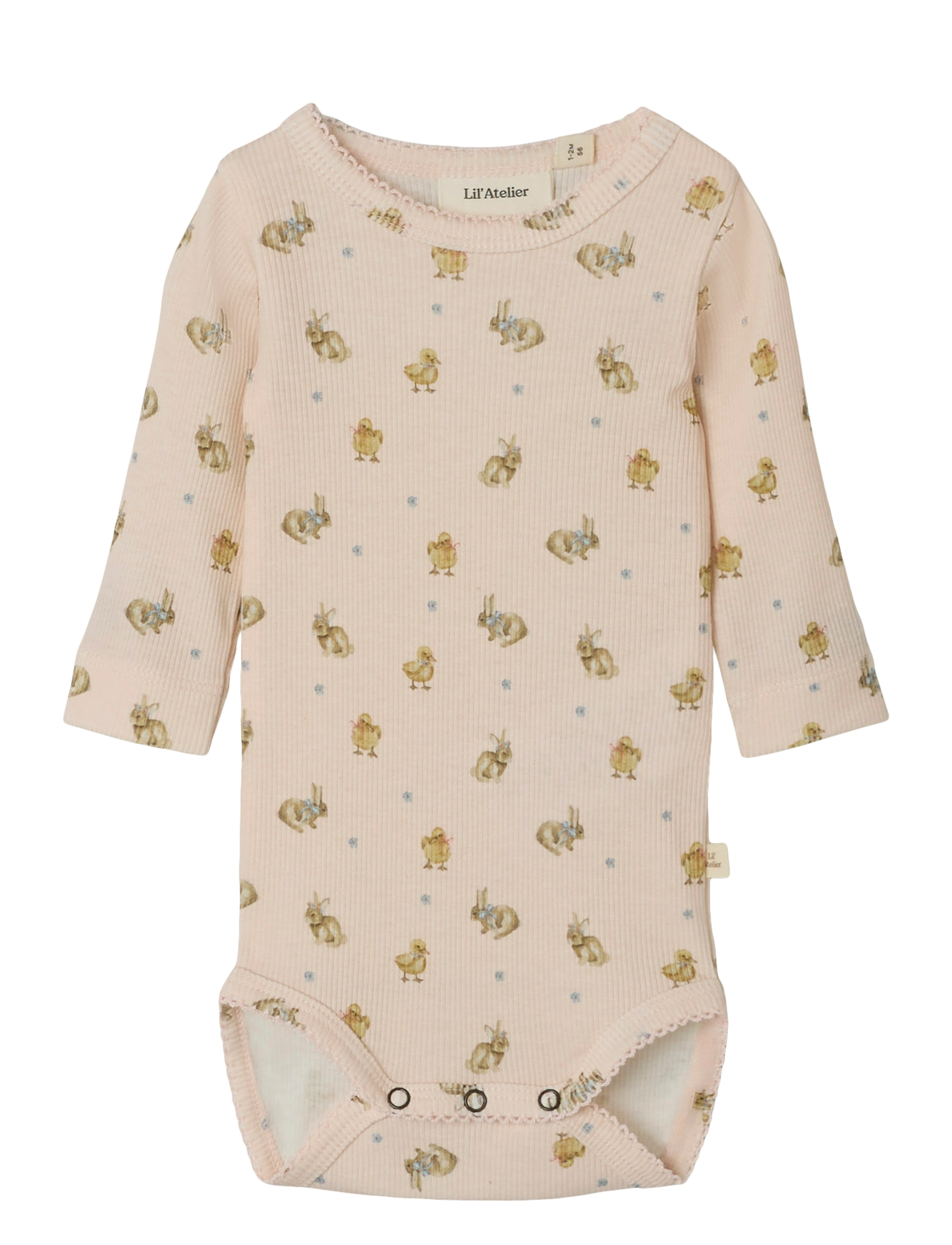 Lil'Atelier - NBFLAVO KIS LS SLIM BODY LIL - morganite - 0