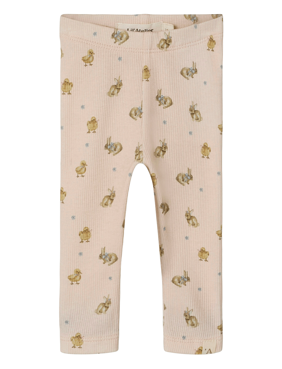 Lil'Atelier - NBFLAVO KIS SLIM LEGGING LIL - leggings - morganite - 1