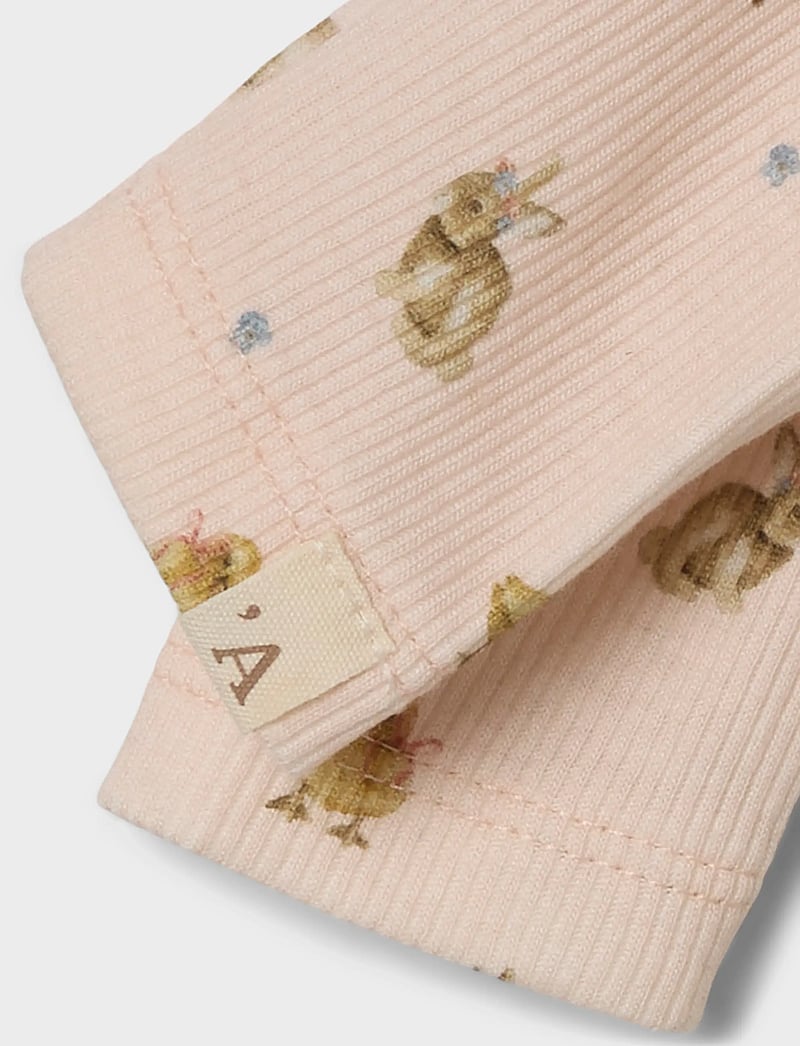 Lil'Atelier - NBFLAVO KIS SLIM LEGGING LIL - leggings - morganite - 3