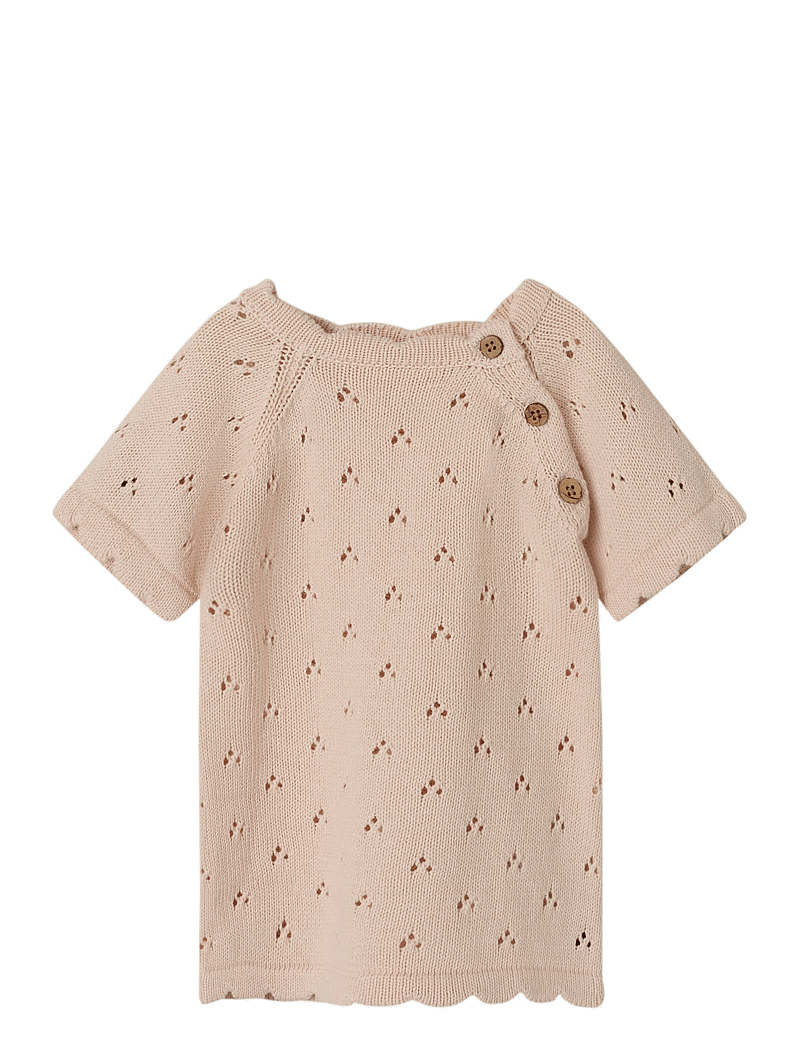 Lil'Atelier - NBFJOLA SS KNIT DRESS LIL - pulls - morganite - 1