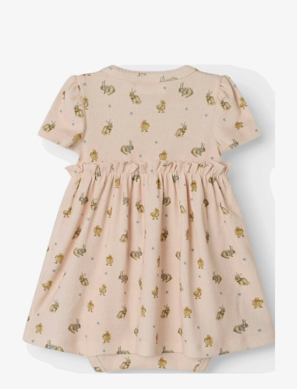 Lil'Atelier - NBFLAVO KIN SS BODY DRESS LIL - kortærmede babykjoler - morganite - 1