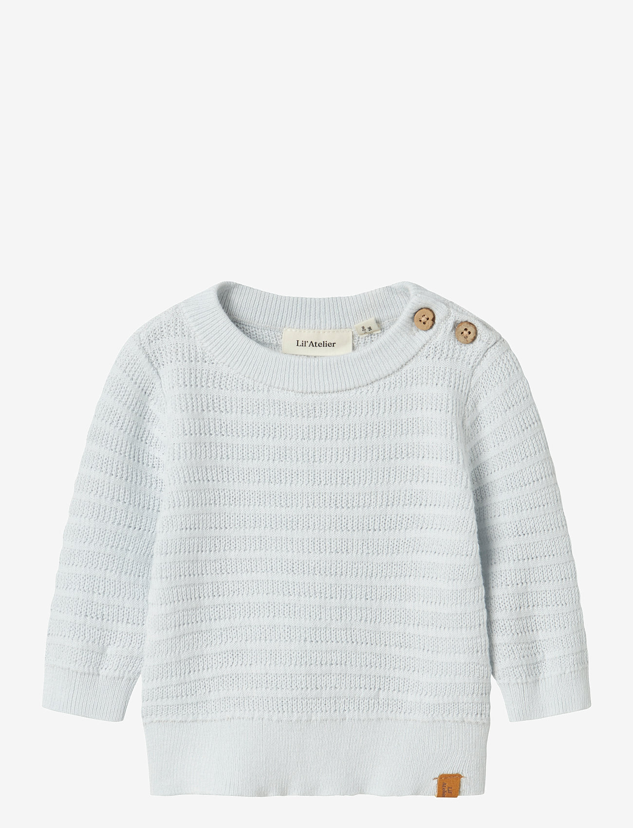 Lil'Atelier - NBNFREJO LS KNIT LIL - džemprid - ancient water - 0