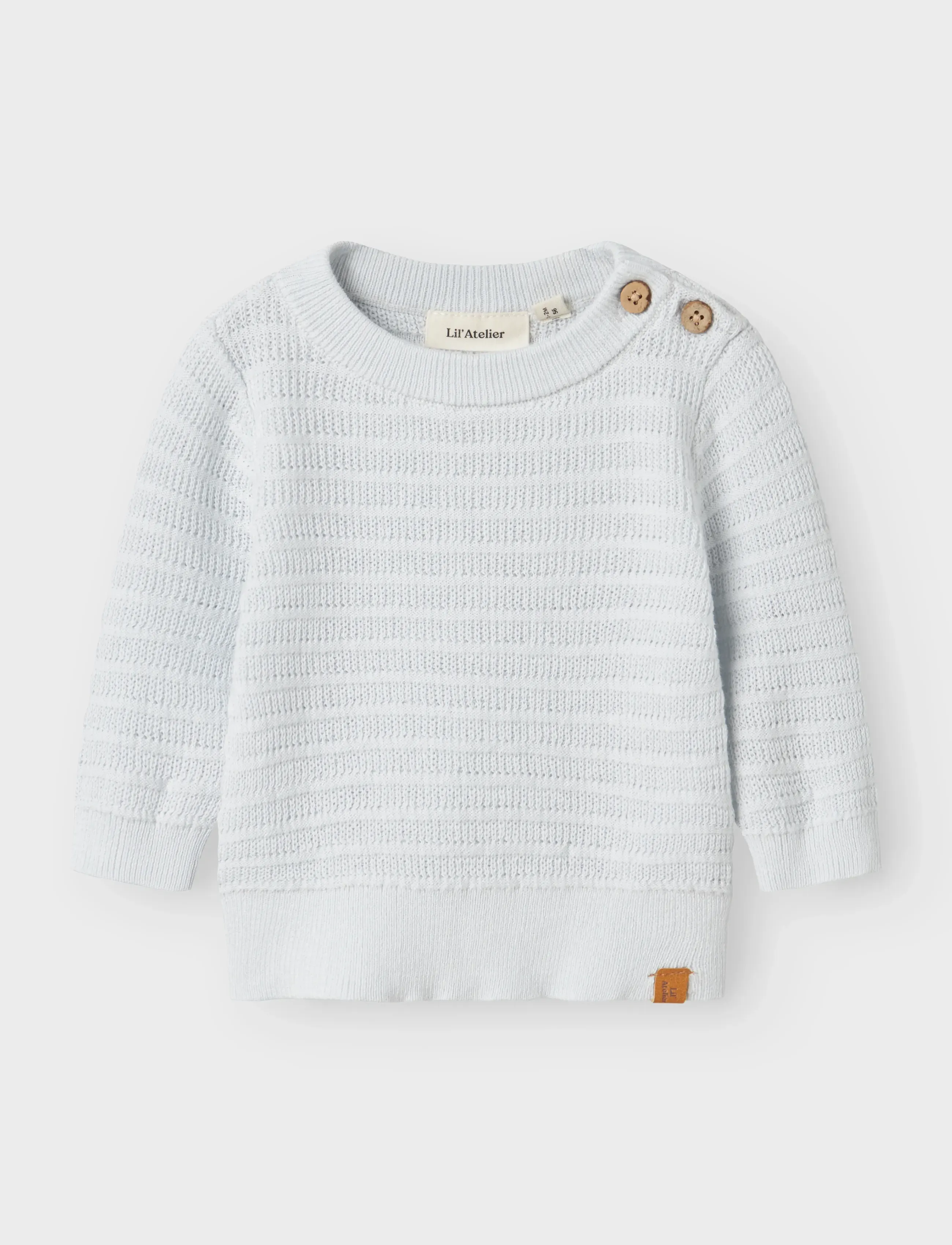 Lil'Atelier - NBNFREJO LS KNIT LIL - ancient water - 2