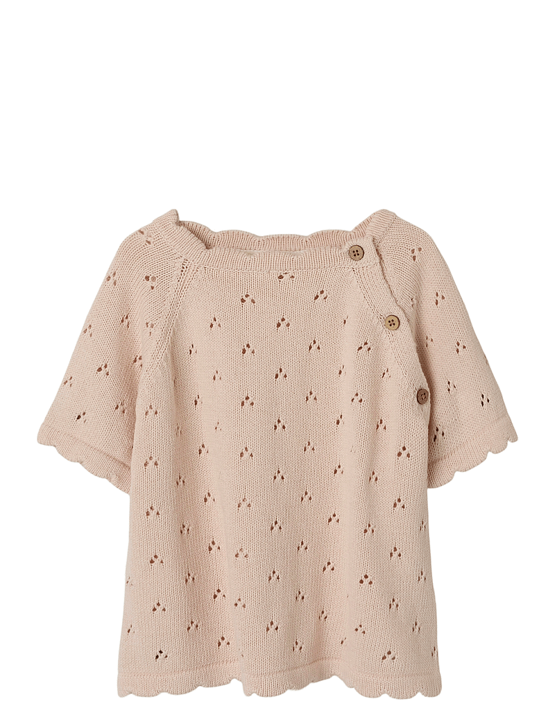 Lil'Atelier - NMFJOLA SS LOOSE KNIT LIL - morganite - 0