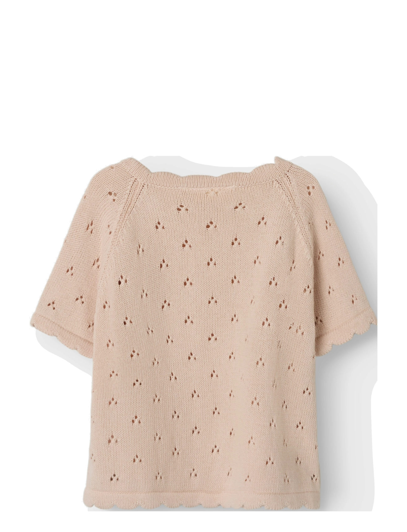 Lil'Atelier - NMFJOLA SS LOOSE KNIT LIL - stickade tröjor - morganite - 1