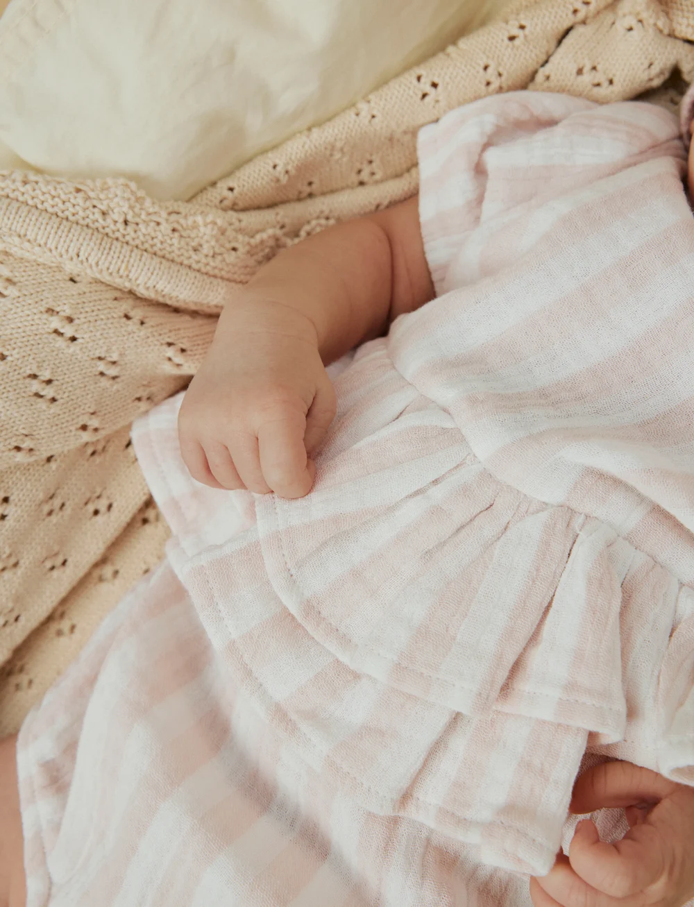 Lil'Atelier - NBFFEMKE SS LOOSE SUIT LIL - kurzärmelige bodys - coconut milk - 3