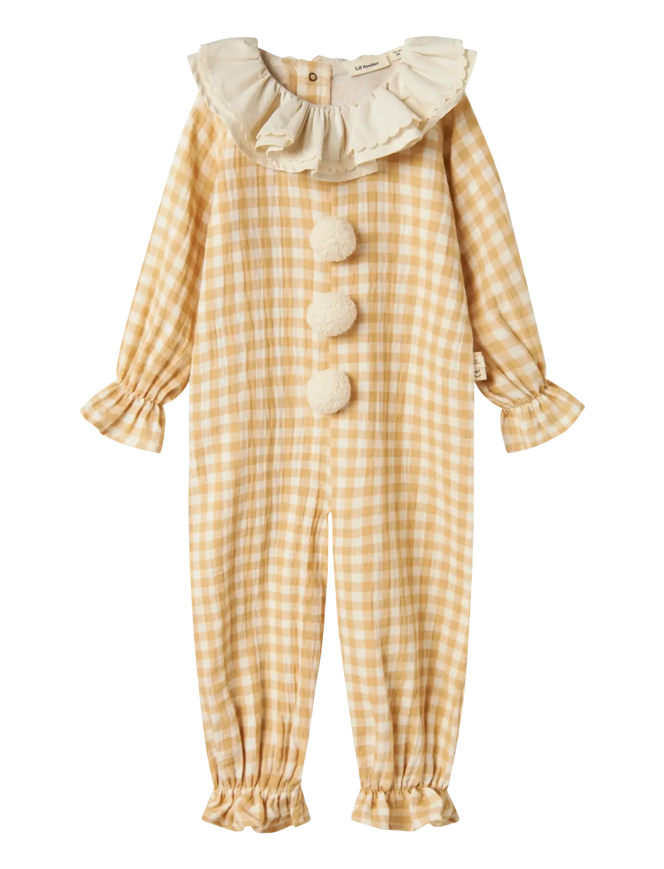 Lil'Atelier NMNKARO LS LOOSE CLOWN COSTUME LIL - Mänguasjad - TURTLEDOVE / yellow