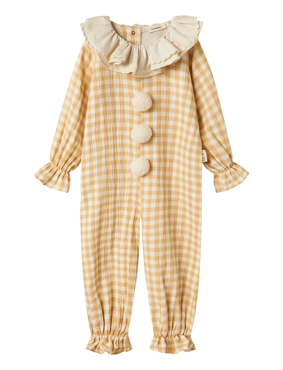 Lil'Atelier - NMNKARO LS LOOSE CLOWN COSTUME LIL - turtledove - 0