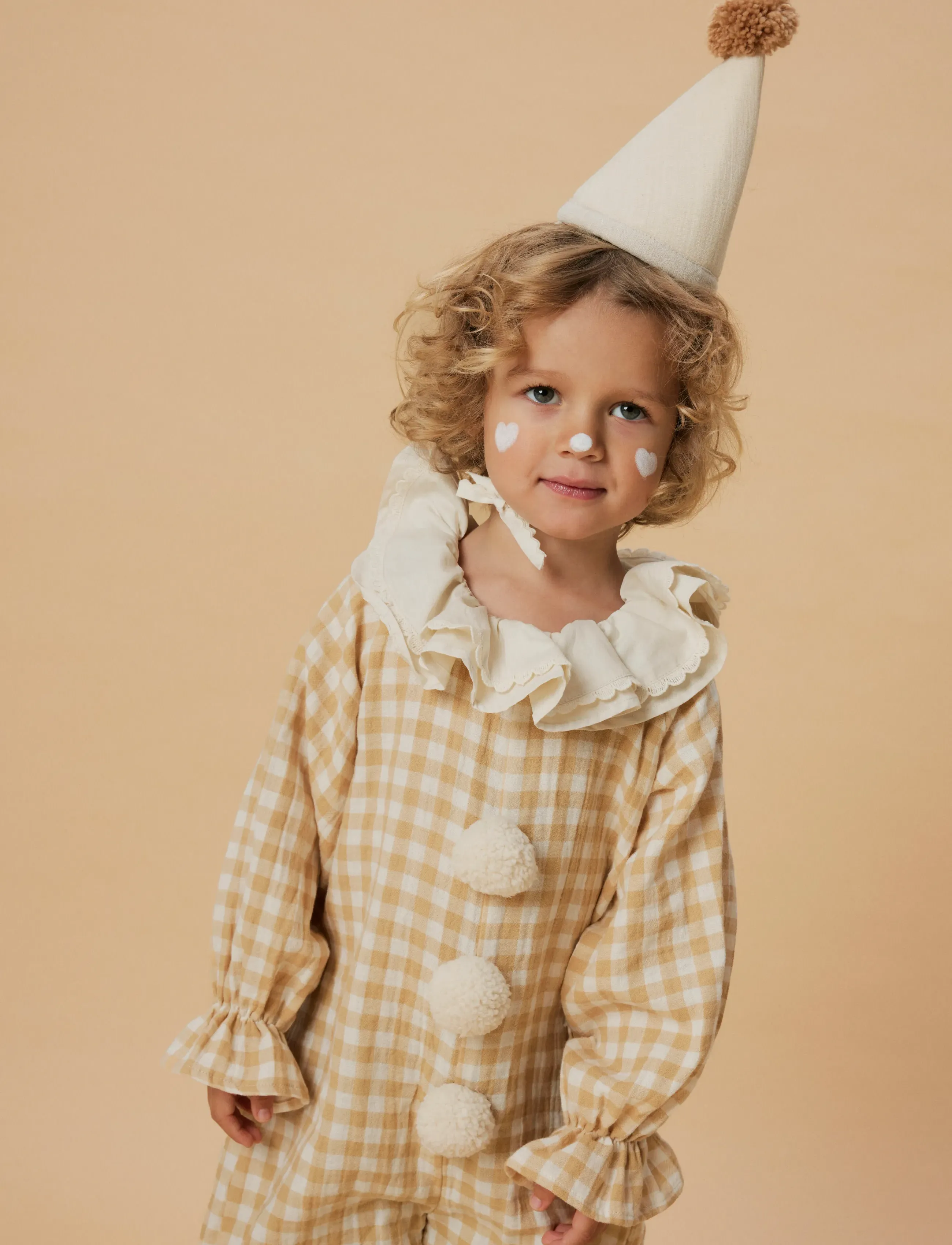 Lil'Atelier - NMNKARO LS LOOSE CLOWN COSTUME LIL - turtledove - 3