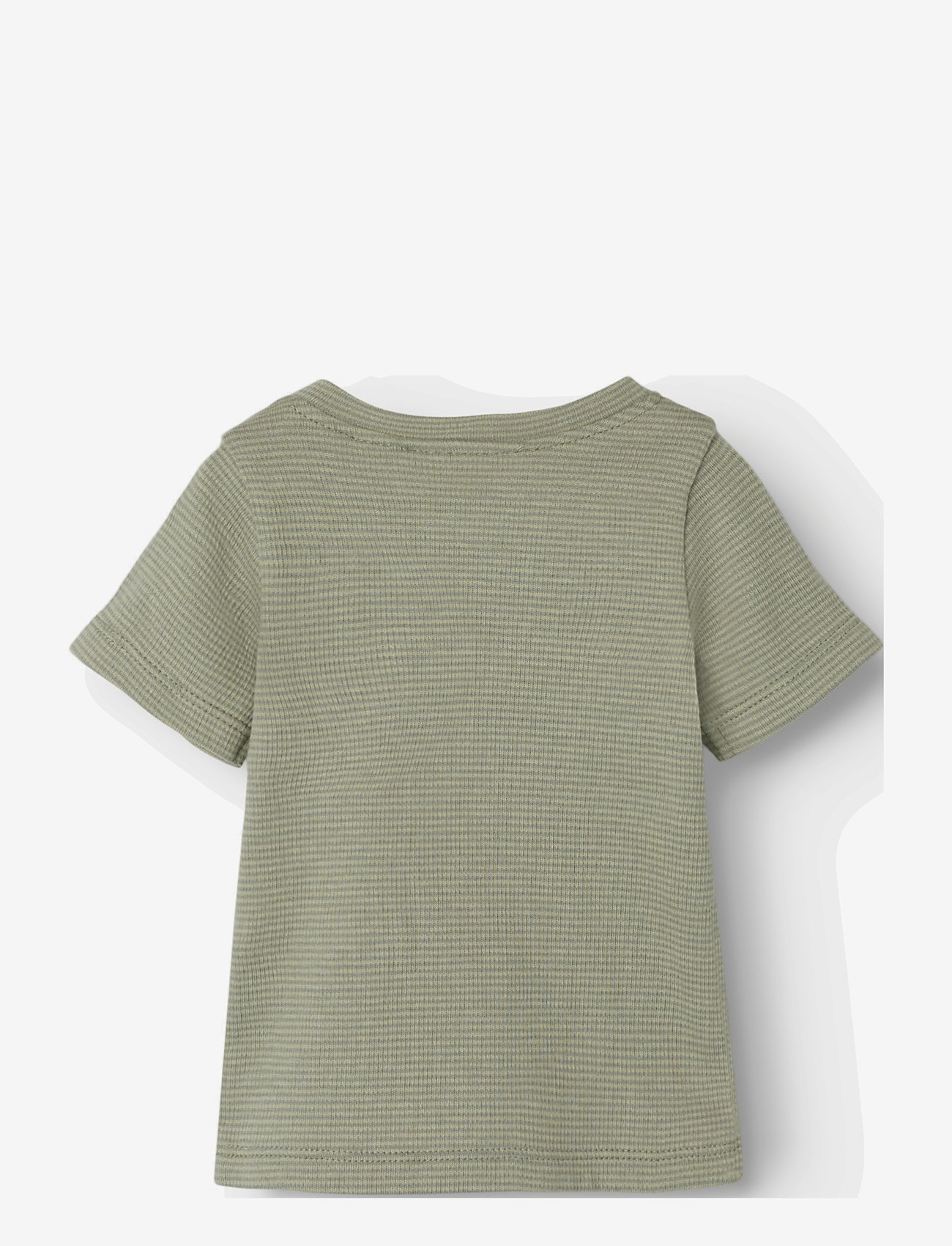 Lil'Atelier - NBMFENG SS SLIM TOP LIL - kortärmade t-shirts - moss gray - 1