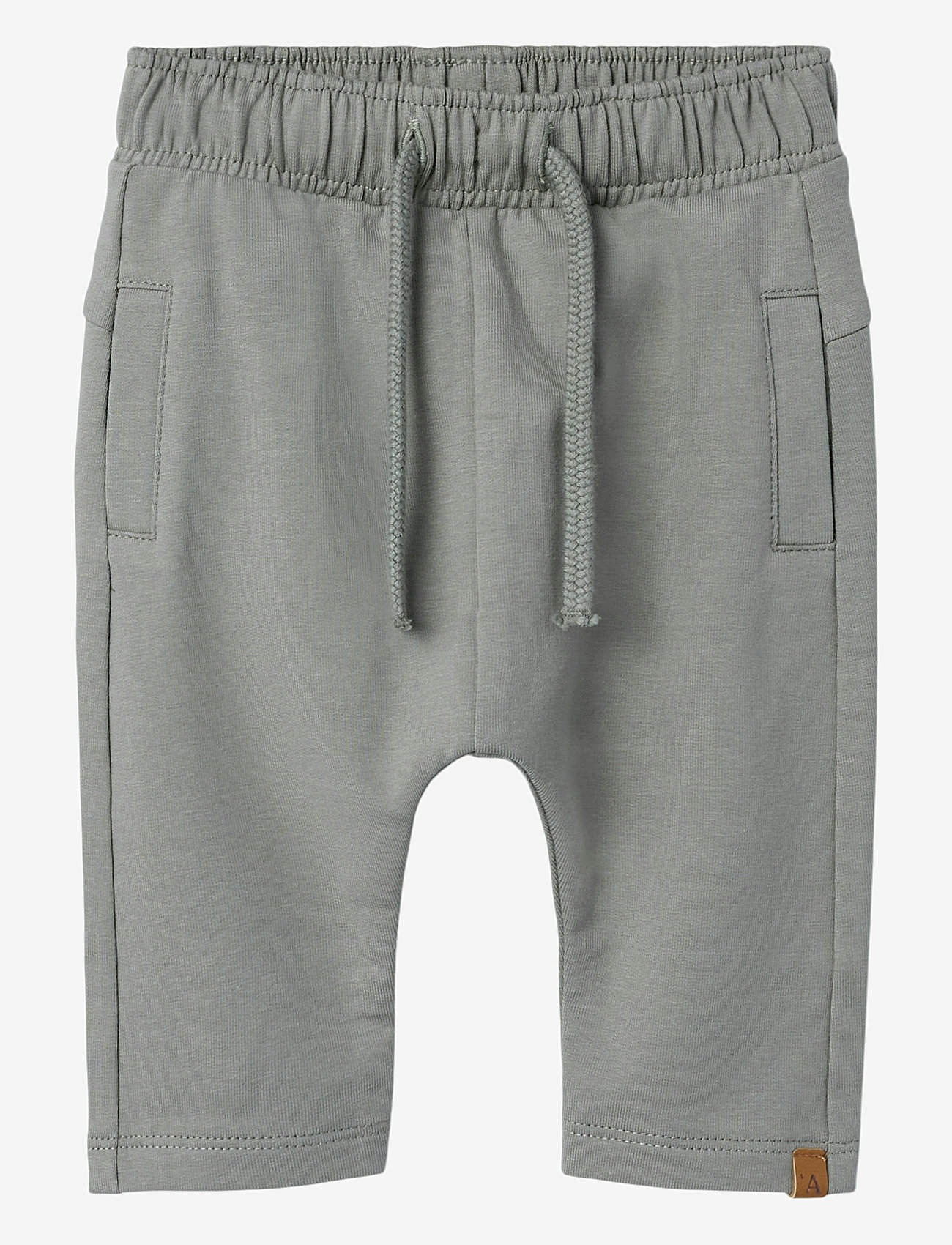 Lil'Atelier - NBMOMADS LOOSE SWEAT PANT LIL - dressipüksid - seagrass - 0