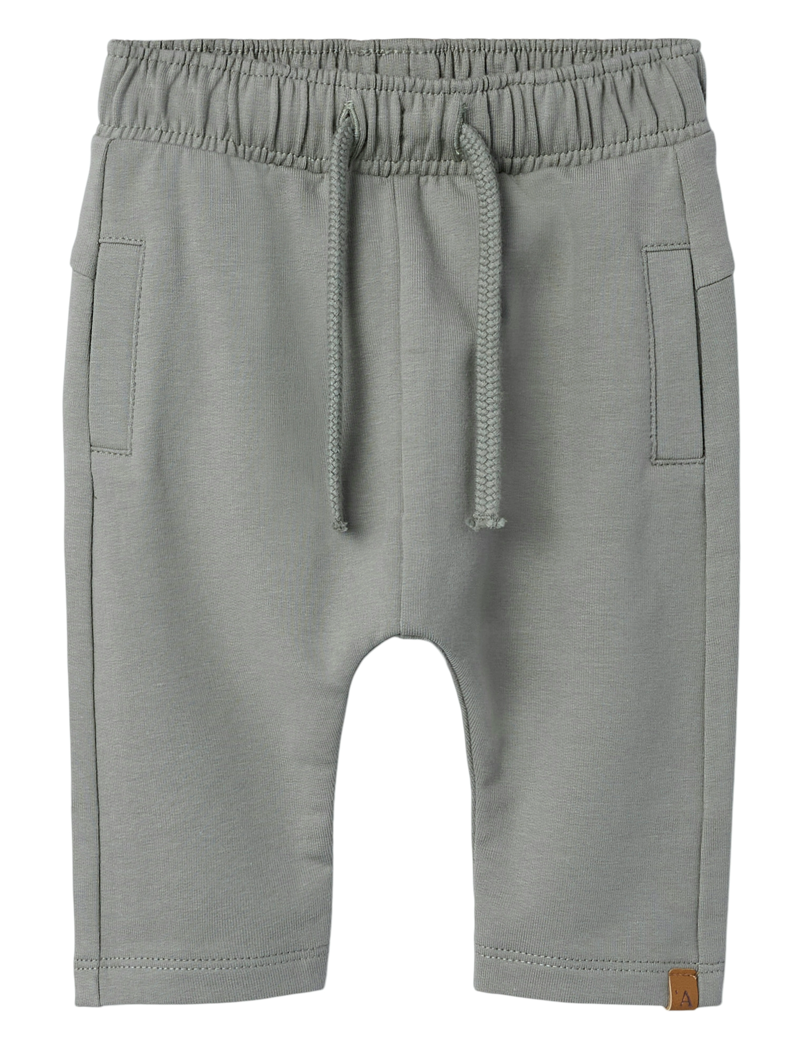 Lil'Atelier NBMOMADS LOOSE SWEAT PANT LIL - Sweatpants - SEAGRASS / khaki/green