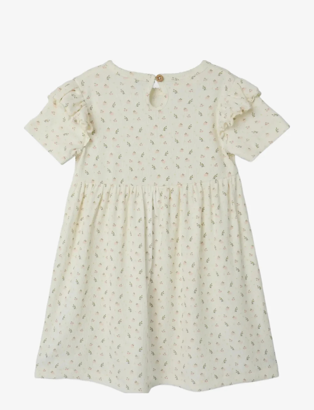 Lil'Atelier - NMFGAGO KIV SS DRESS LIL - kurzärmelige freizeitkleider - coconut milk - 1